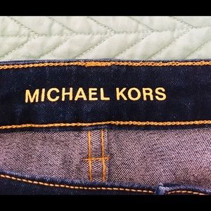 Michael Kors Skinny Dark Blue Jeans EUC
